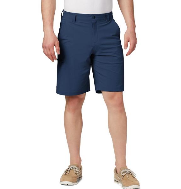 Columbia PFG Grander Marlin II Shorts Blue For Men's NZ74083 New Zealand